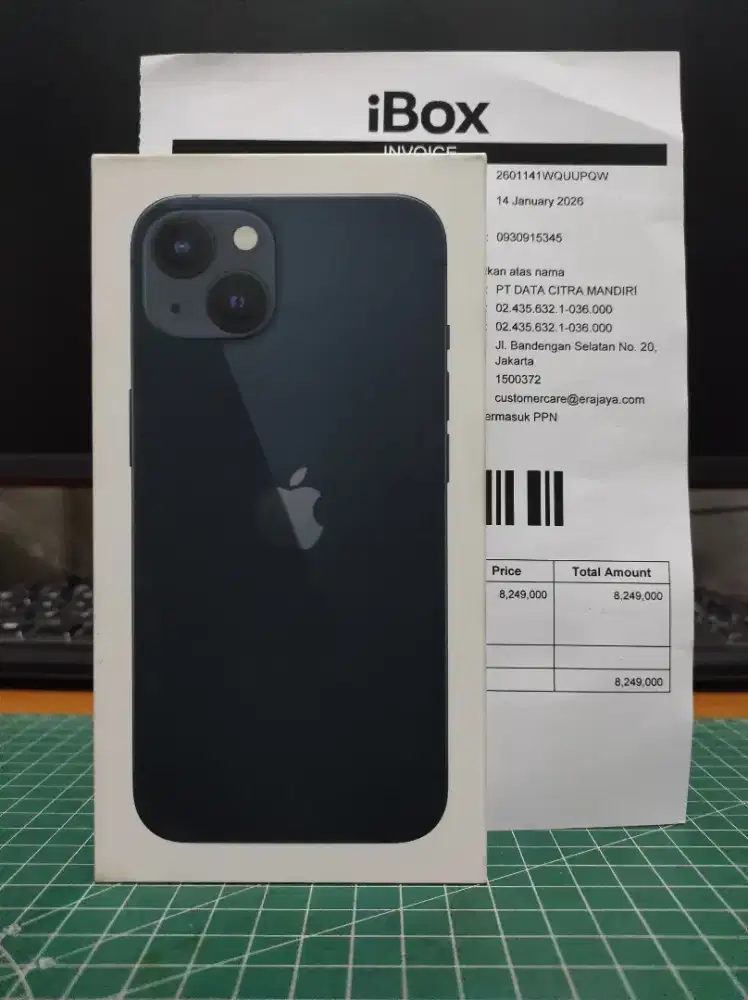 iPhone 13 Midnight iBox New Segel