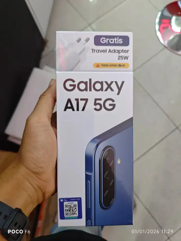 Samsung a17 5G 8/256 baru
