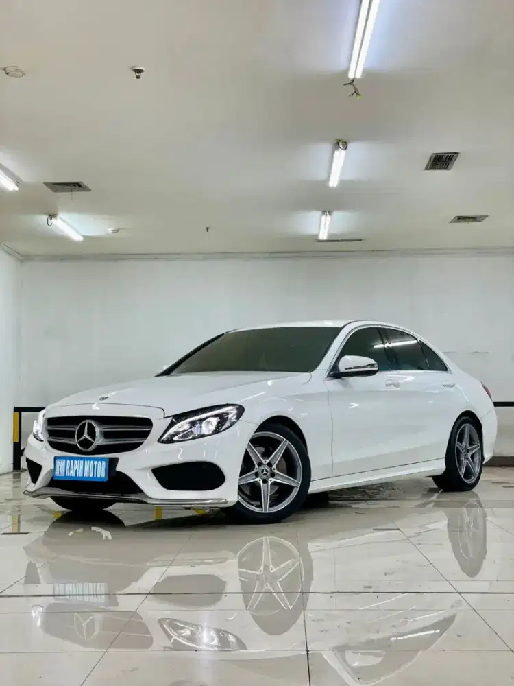 Mercy C200 AMG 2018 Putih Low Km