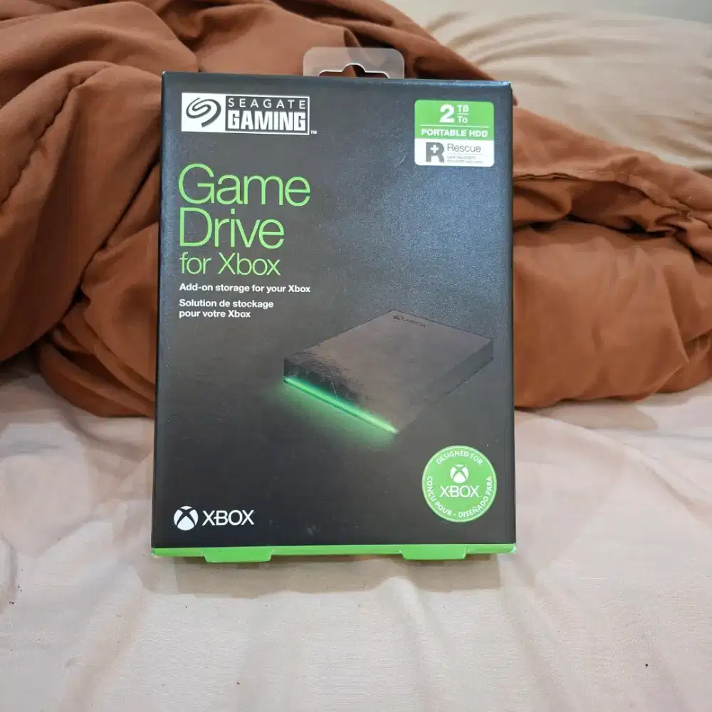 NEW ORIGINAL SEAGATE PORTABLE HDD 2TB - SEALED BARU Masih Segel