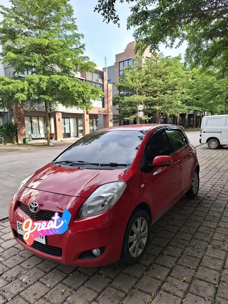 Jual Yaris 2008 Superman warna favorit