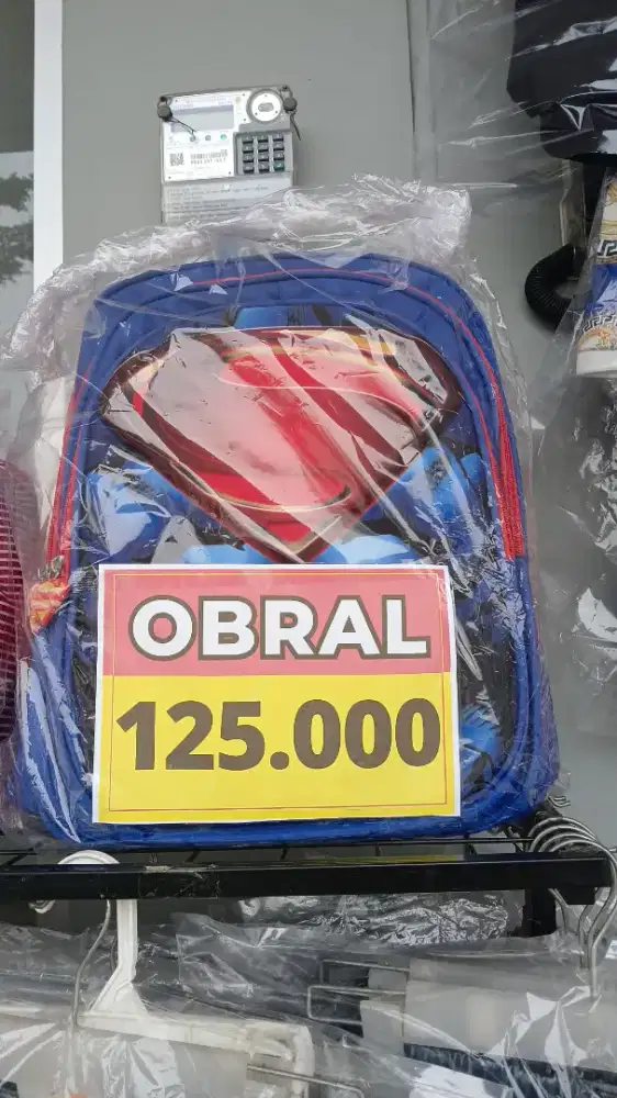Tas anak tk,sd superman