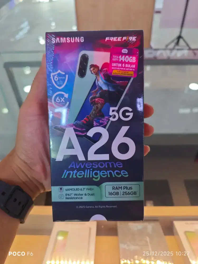 Samsung a26 8/256 baru