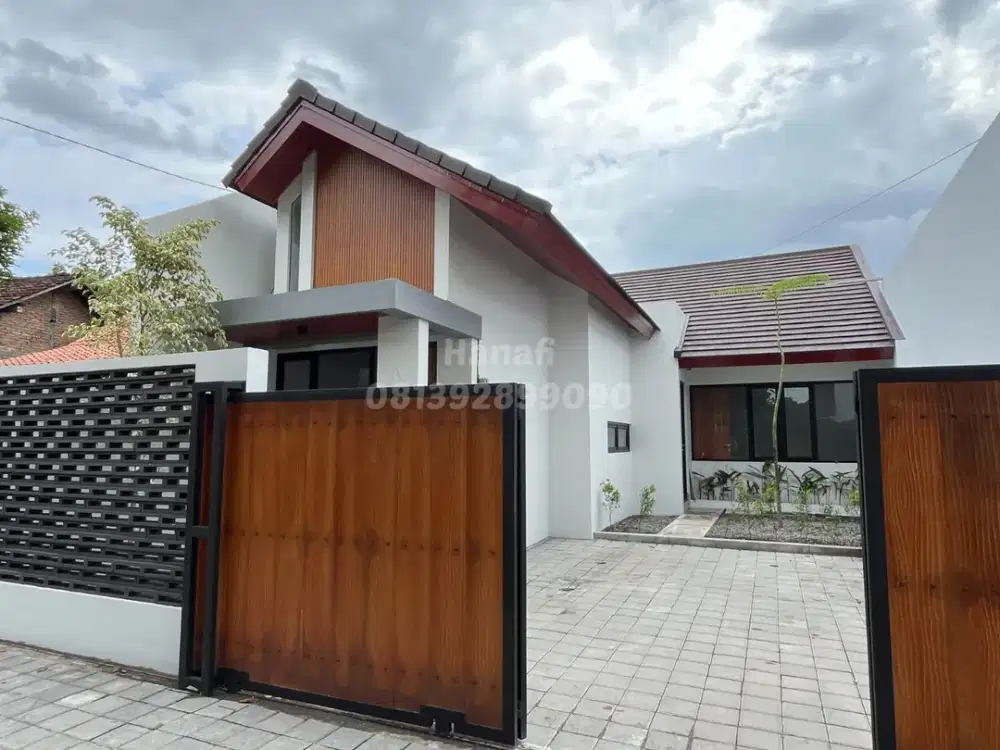 Rumah Jogja Minimalis dijual barat Puskesmas Mlati