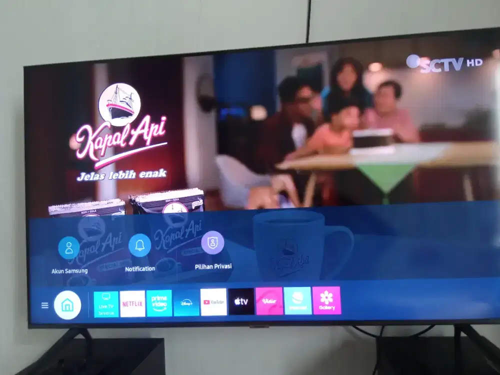 Smart TV samsung cristal UHD 50 in