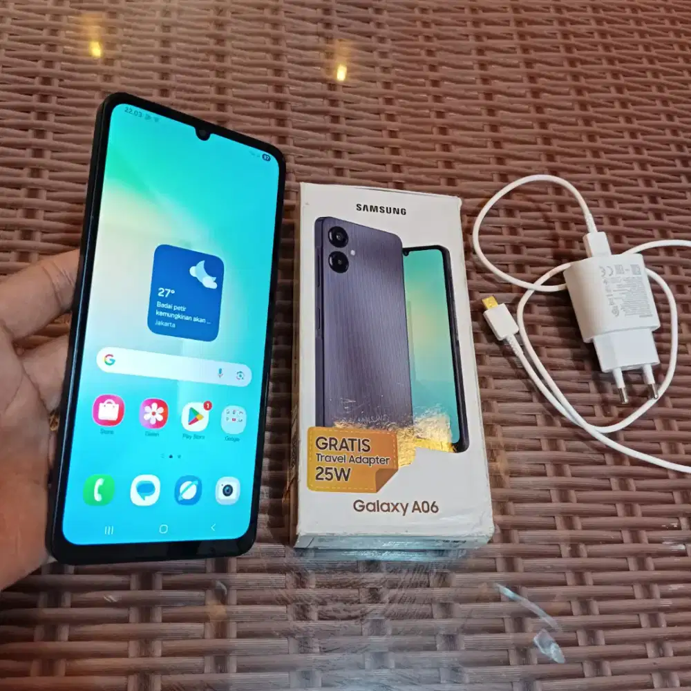 Samsung a06 4/64 Fullshet ori nominus