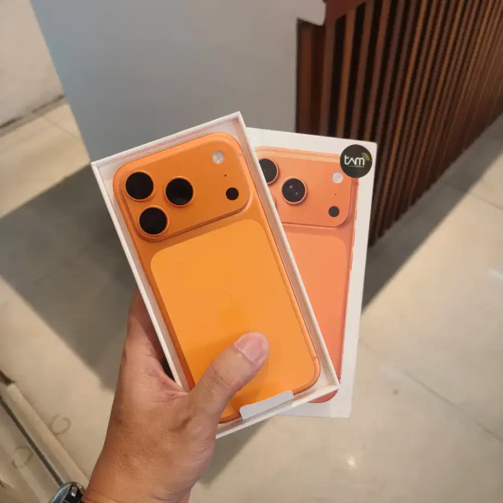 IPHONE 17 PRO 256GB CEK UNIT GARANSI 1 TAHUN