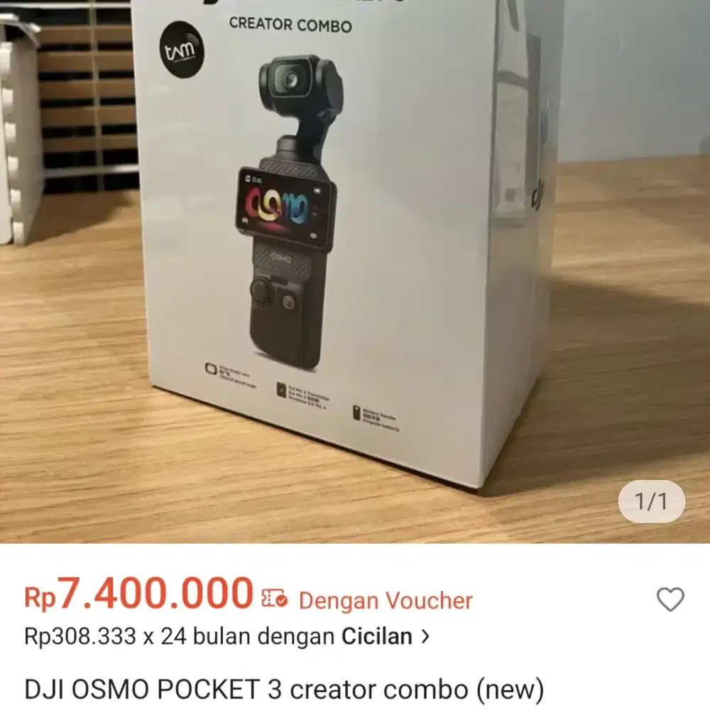 DJI OSMO POCKET 3 CREATOR COMBO