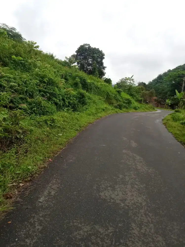 Di jual lahan tanah darat lt 2700 MTR ss SHM pinggir jln kbupaten