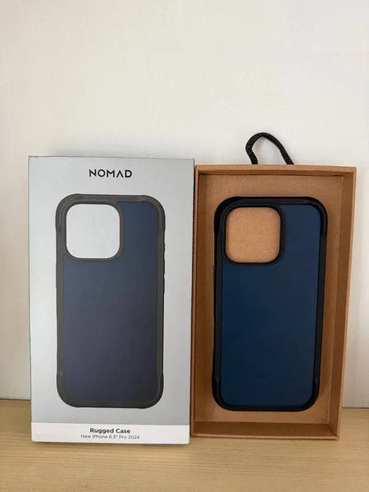 NOMAD, iPhone 16 Pro Rugged Case Blue Original