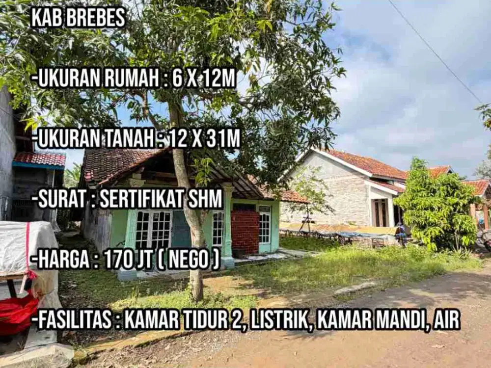 Rumah Siap Huni Di Desa Luwunggede Larangan Brebes