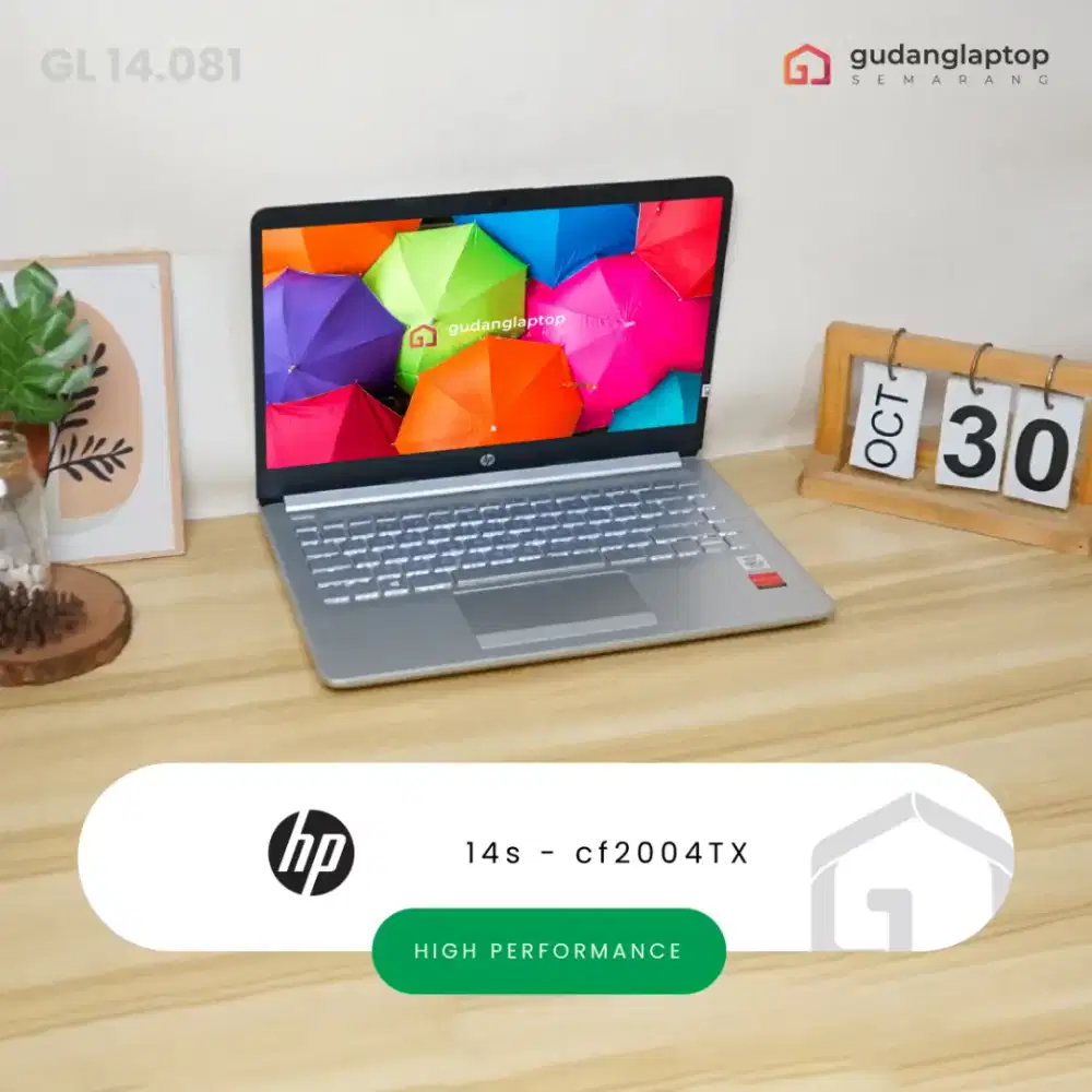 HP 14s - cf2004TX
INTEL Core i5 - 10210U 4GB/256GB AMD Radeon R7 M440