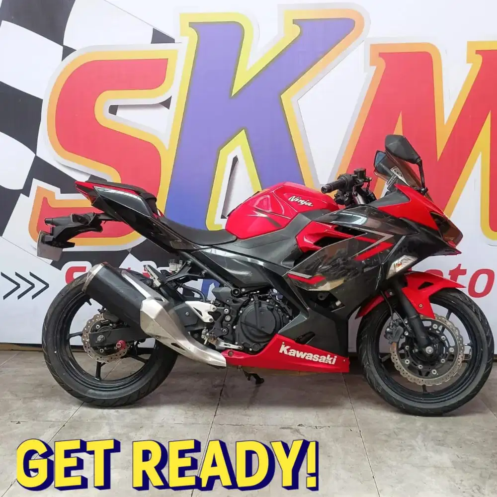 Kredit dp 500rb cukup KTp dan KK ninja 250 2020 km low