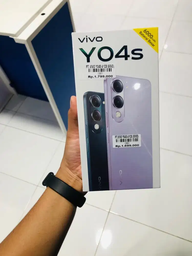 Vivo y04s 4/128 gb Atlantis dahsyat