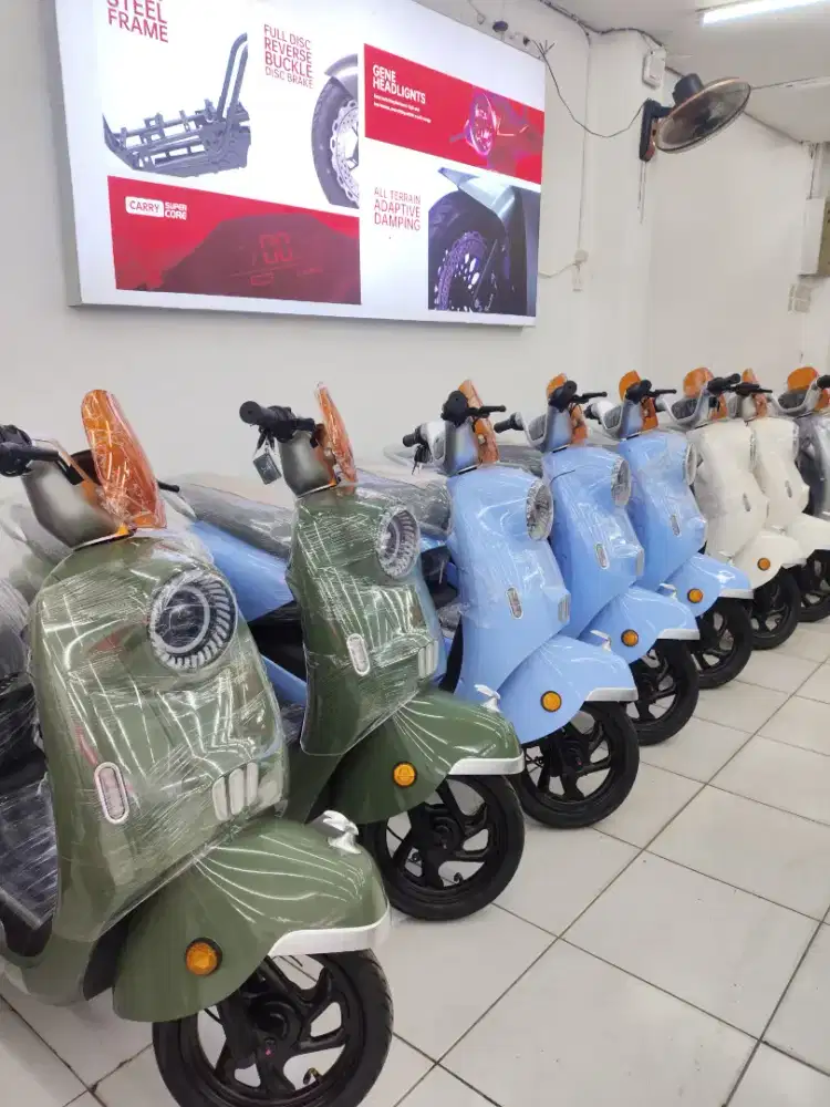 PROMO SEPEDA LISTRIK, UWINFLY T65 LITHIUM, JARAK 55KM, SUPPORT NFC