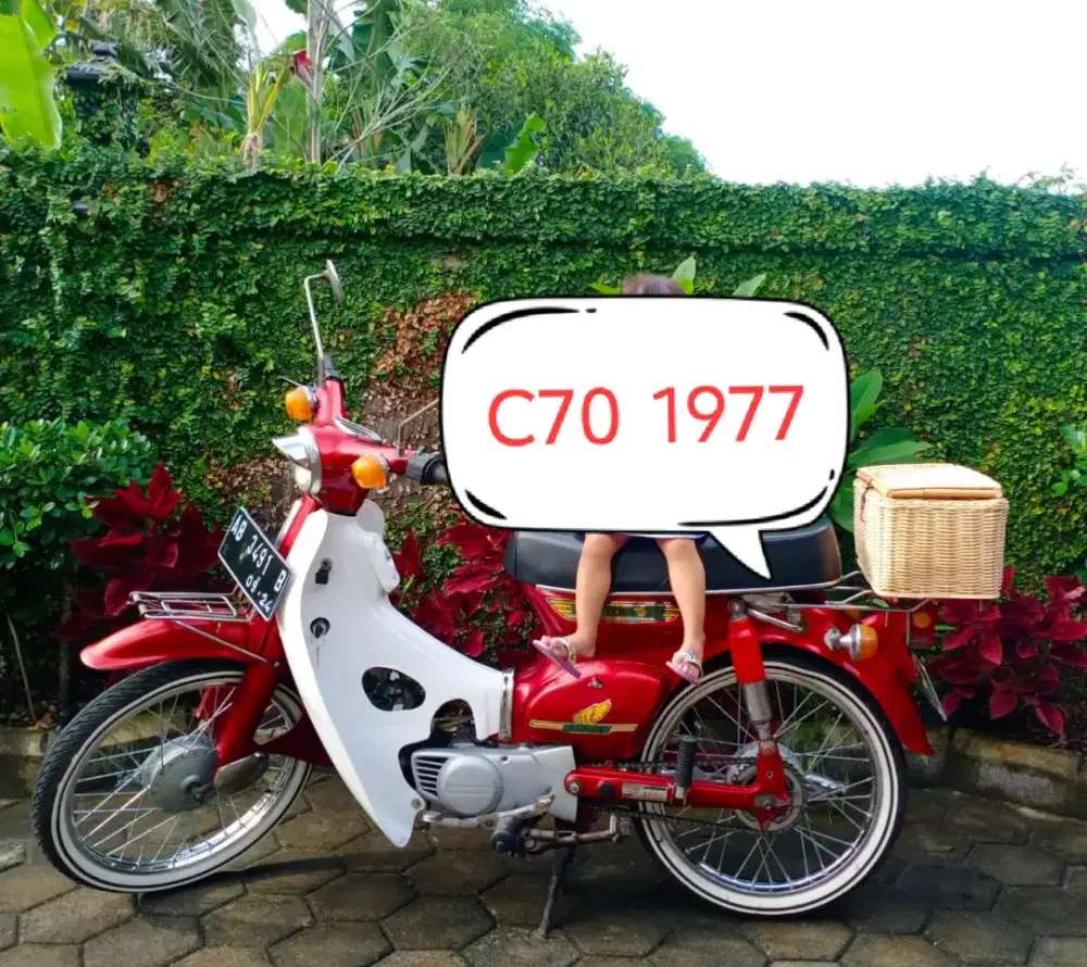 Honda C70 Th 1977 Original