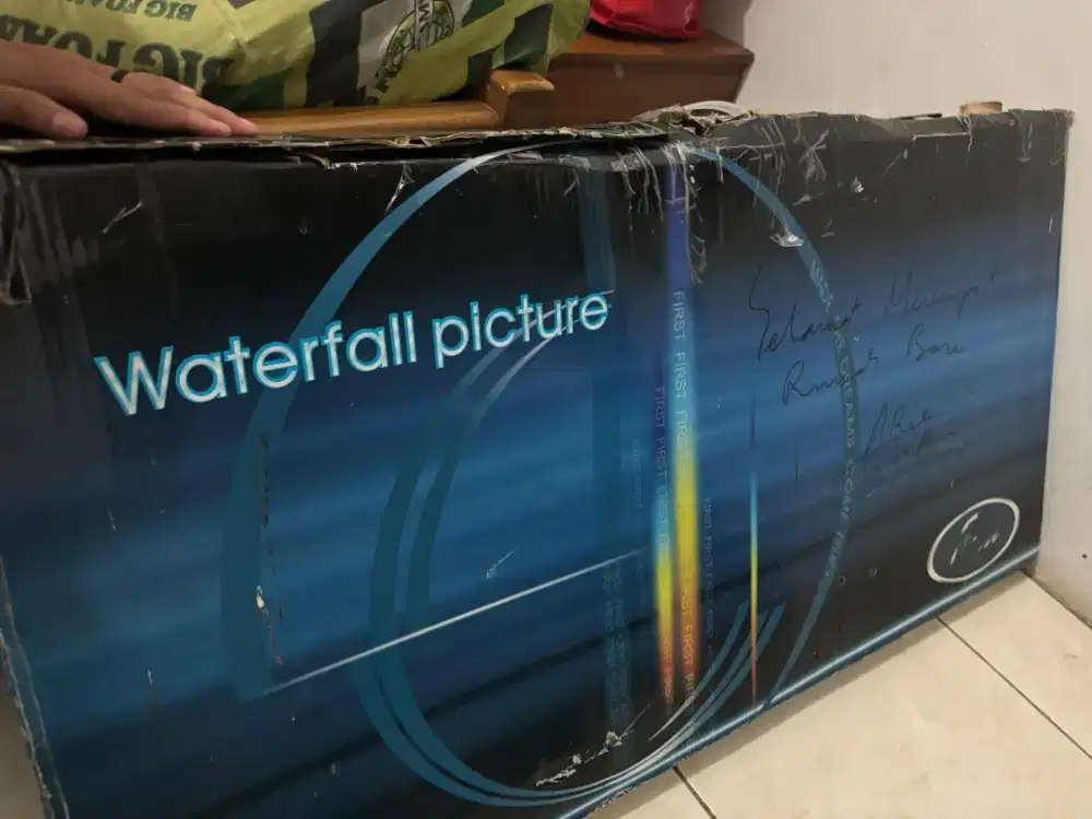 hiasan dinding waterfall picture