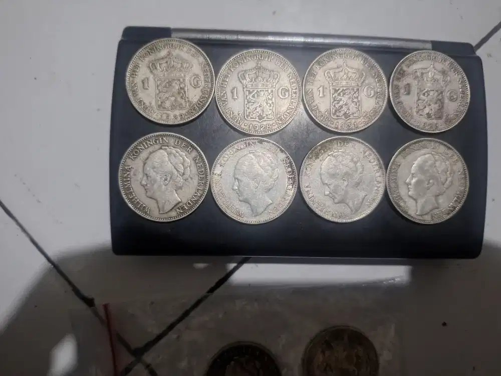 Koin perak 1G nederland