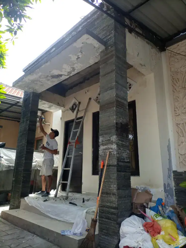 perbaikan cat dn bocor