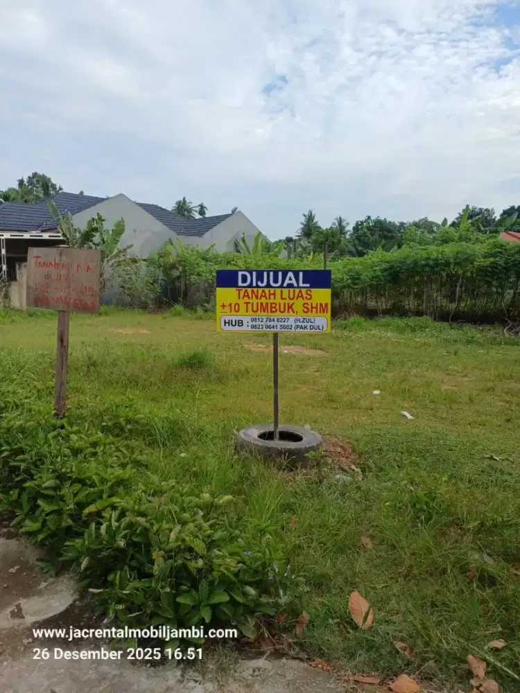 di jual tanah Sertifikat hak milik