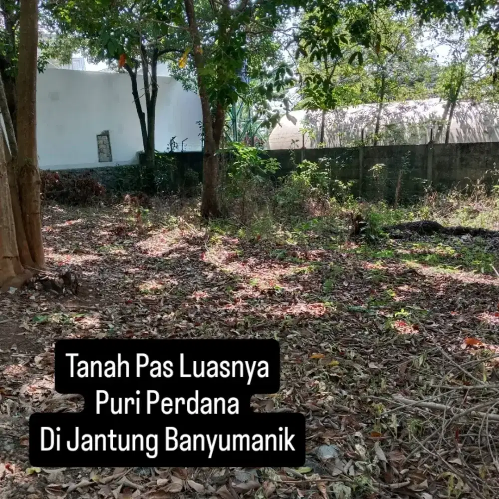 Tanah Banyumanik Puri Perdana Asri