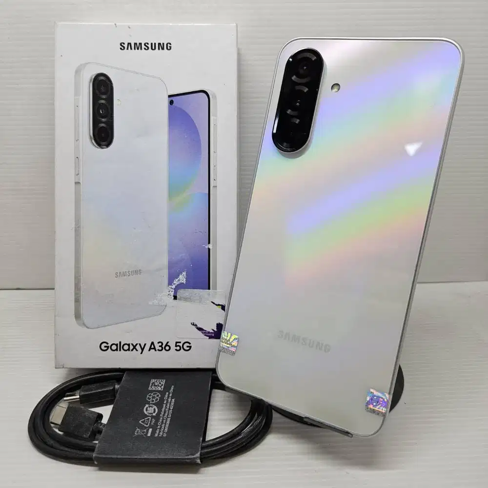 LIKE NEW 99% SAMSUNG GALAXY A36 5G 8/256 LIGHTGRAY NO MINUS SEIN LENGK