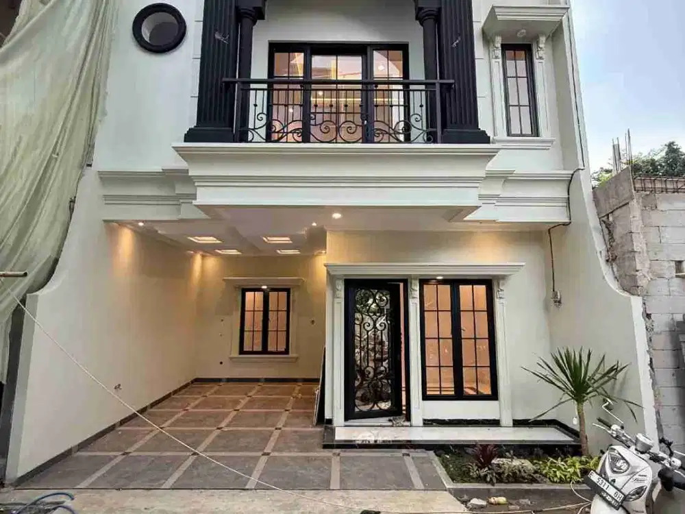 Rumah 2 lantai Rooftop cluster townhouse jagakarsa