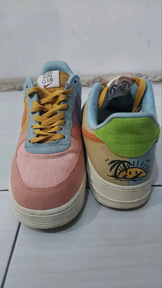 Sepatu Nike Air Force 1 low'07 lv8 sun club ori. Size 41-42