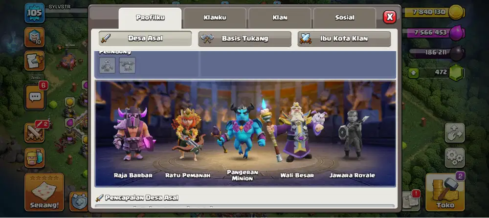 TH 12 BH 7 Hero kostum lengkap