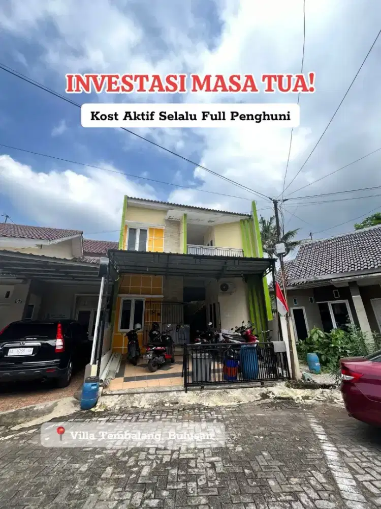 RUMAH KOST FULL PENGHUNI 17 KAMAR CLUSTER BULUSAN UNDIP TEMBALANG