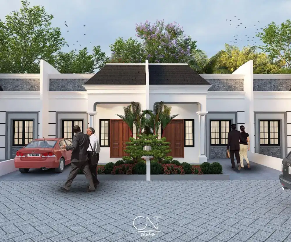 INDENT DENGAN LUAS BANGUNAN 60 KAMAR 3