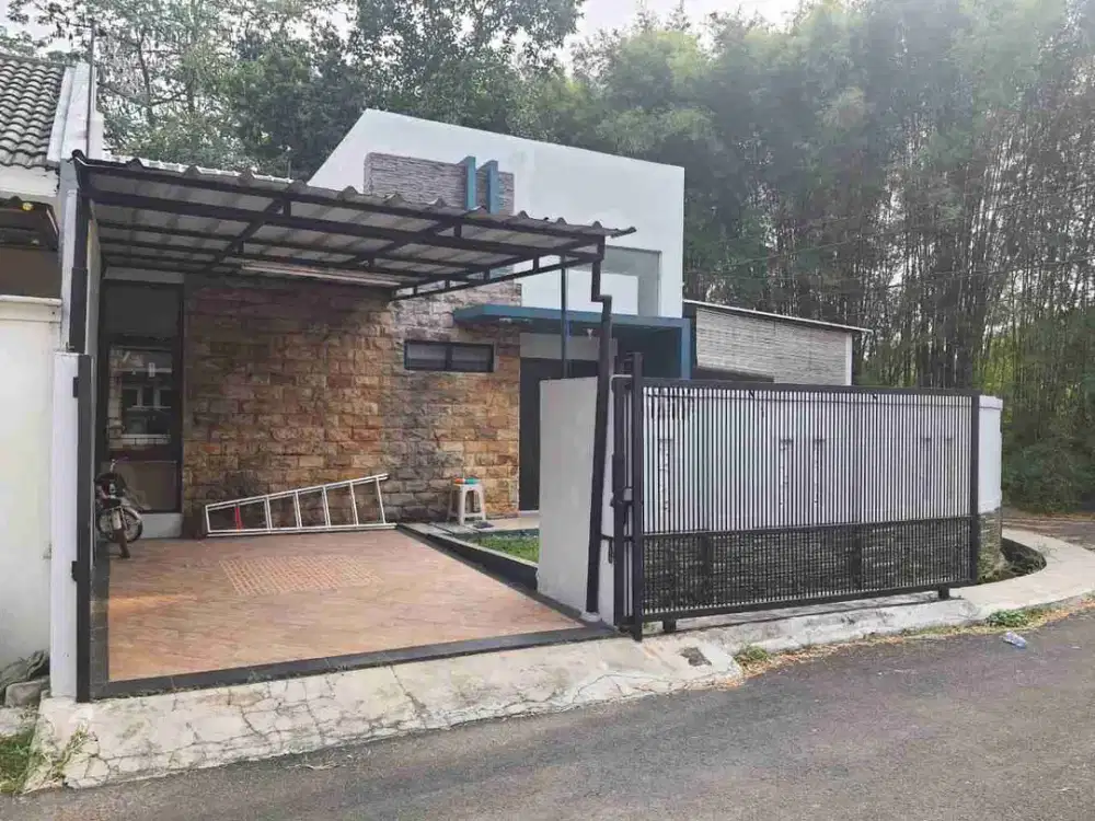 Rumah Hoek Luas Siap Huni Murah di Nusaloka Bsd