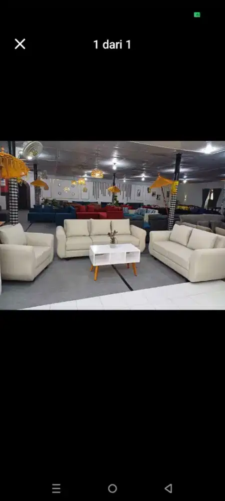 Sofa retro 321 full kain Kagawa merk MERLION