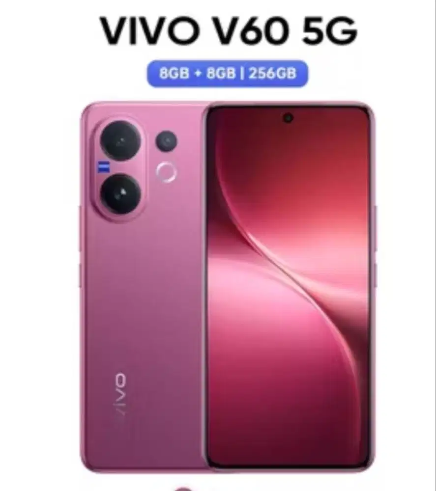 Vivo v60 5G zeiss 8/256 purple