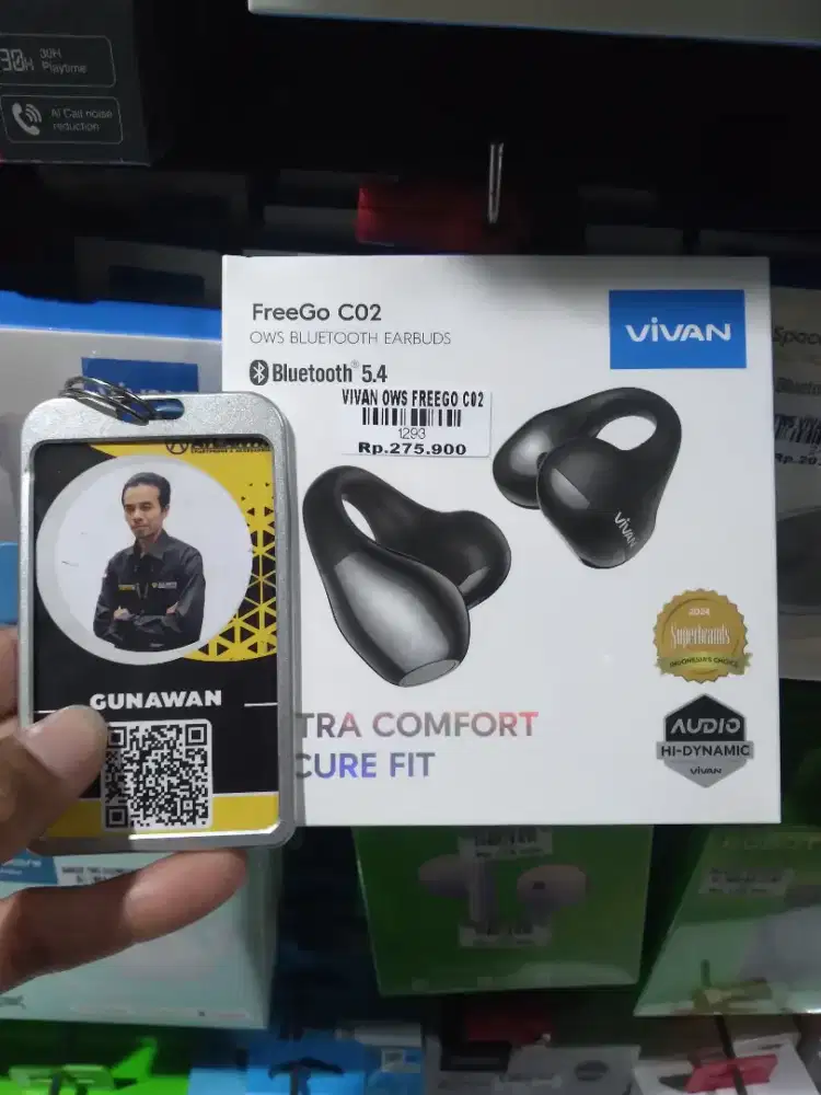 Headset BT VIVAN OWS FREEGO C02 ATLANTIS DAHSYAT