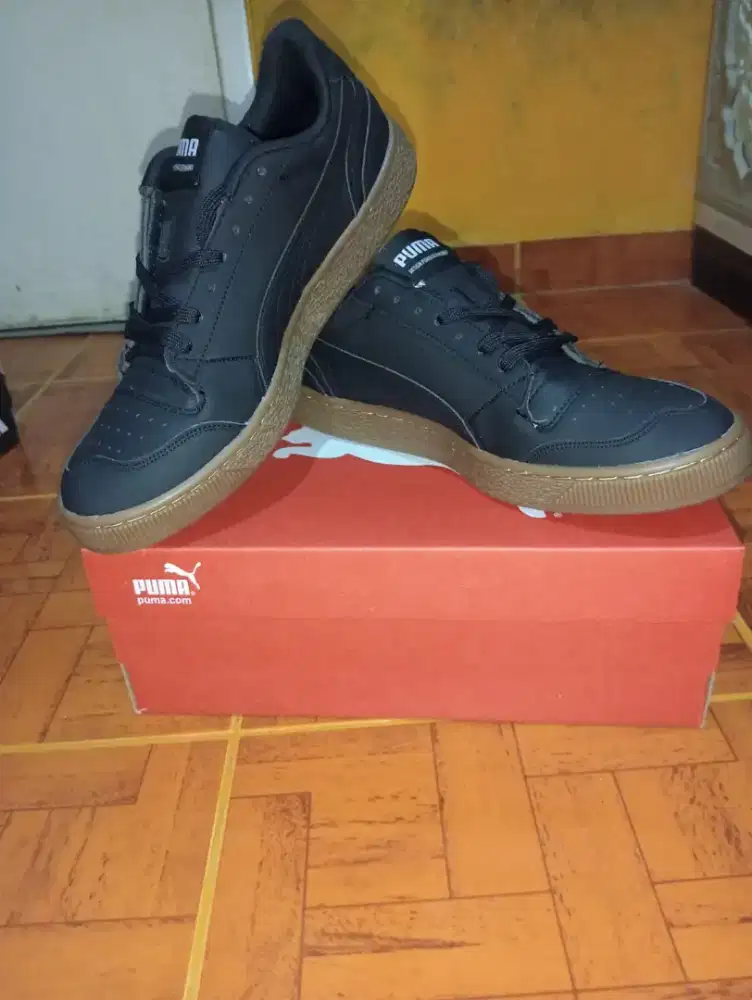Puma size 43 asli kulit