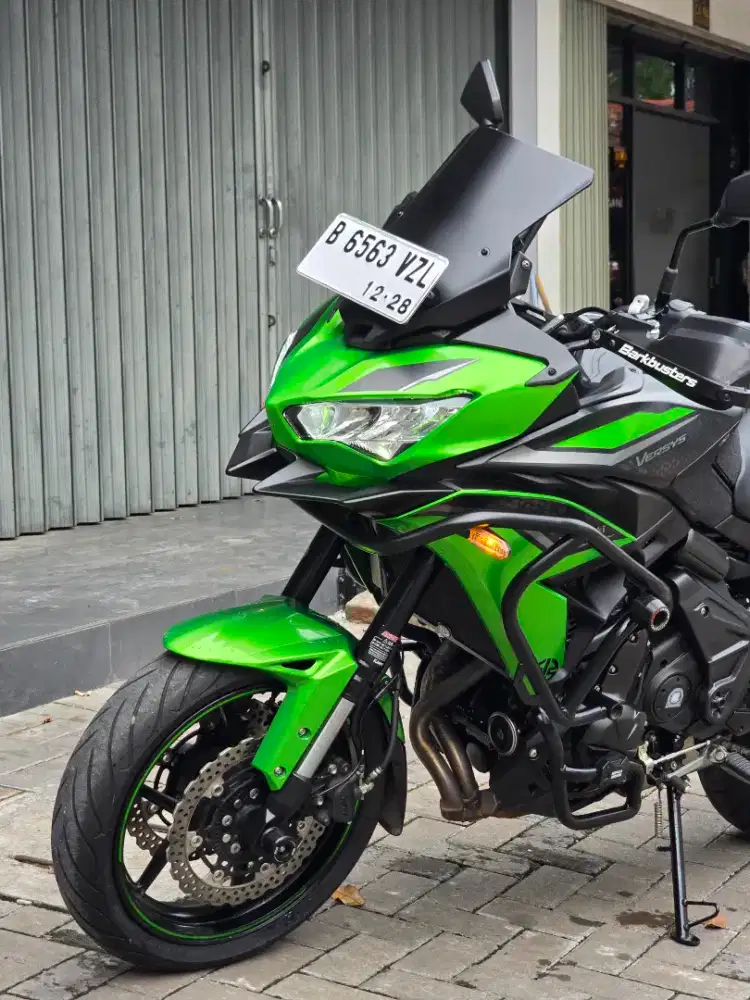 Moge Kawasaki Versys 650 th 2023 Gen 3 Km 2rb Like New Siap Gas Turing
