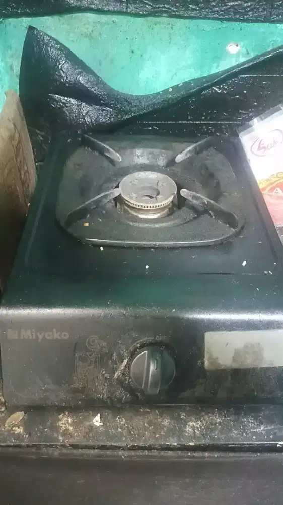 KOMPOR MIYAKO 1TUNGKU + TABUNG + REGULATOR SELANG