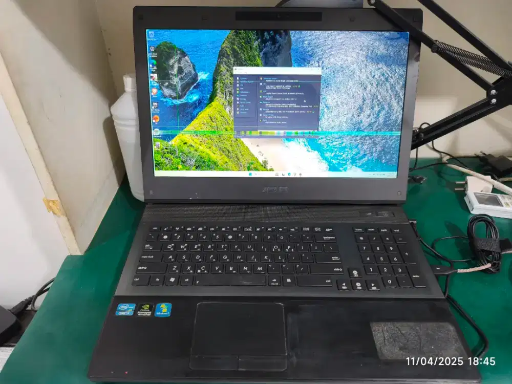 ASUS G74Sx i7 2630QM UNIT + ADAPTOR ORIGINAL only