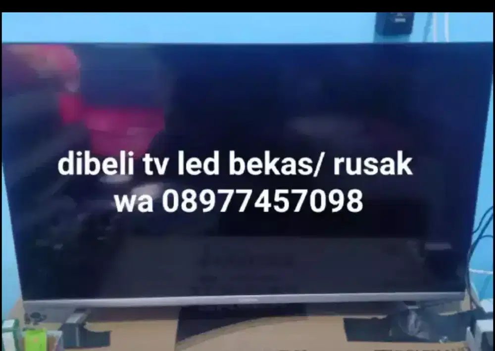 Tv led rusak dibeli