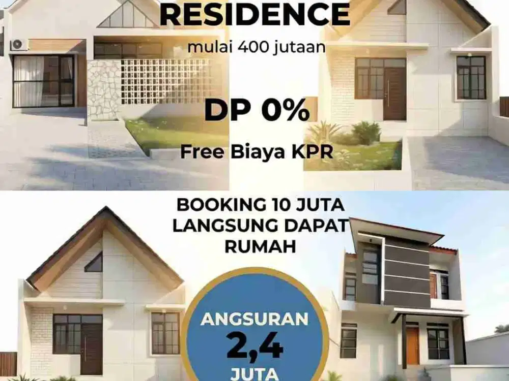 Rumah Dp 0 Strategis 1 lt di Area Cibiru Ciguruwik UIN Universitas Muhammadiyah Cipadung Krida Nusantara