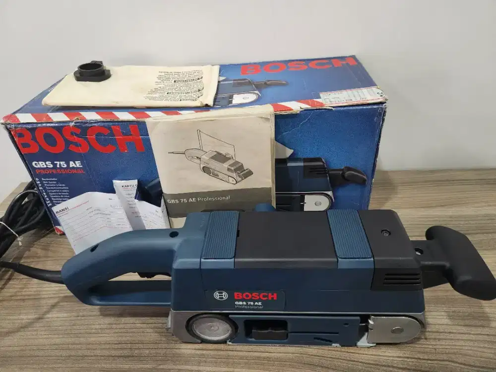 Mesin Amplas Bosch GBS 75 AE / GBS 75AE Belt Sander