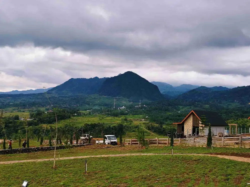 Promo Kavling Villa di Puncak 2 – Legalitas SHM, View Gunung, Udara Sejuk,