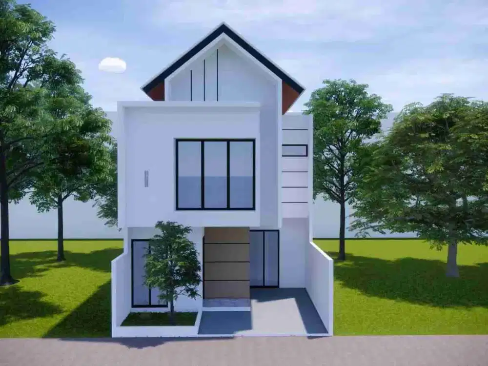 DI JUAL RUMAH MURAH 900 JUTAAN DALAM CLUSTER AKSES MASUK 2 MOBIL