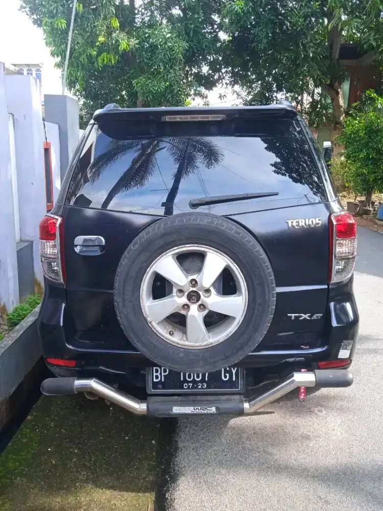 JUAL CEPAT AJA DAIHATSU TERIOS AUTO TH'08 WARNA HITAM, PLAT NASIONAL.