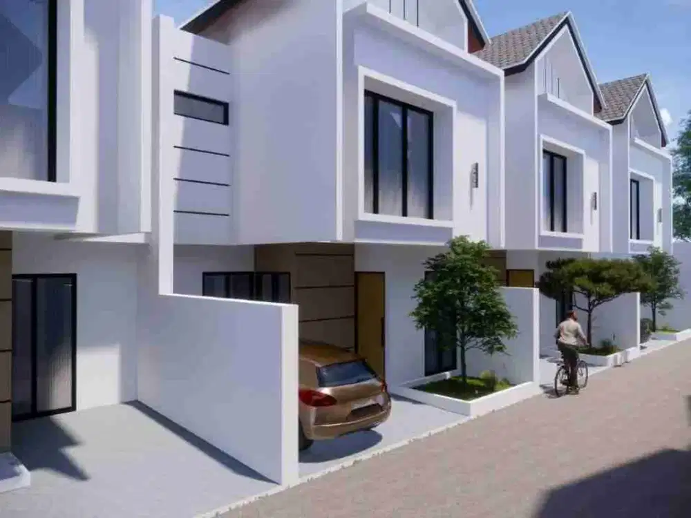 RUMAH SANGAT MURAH 900 JUTAAN FREE 2 AC AKSES MASUK 2 MOBIL