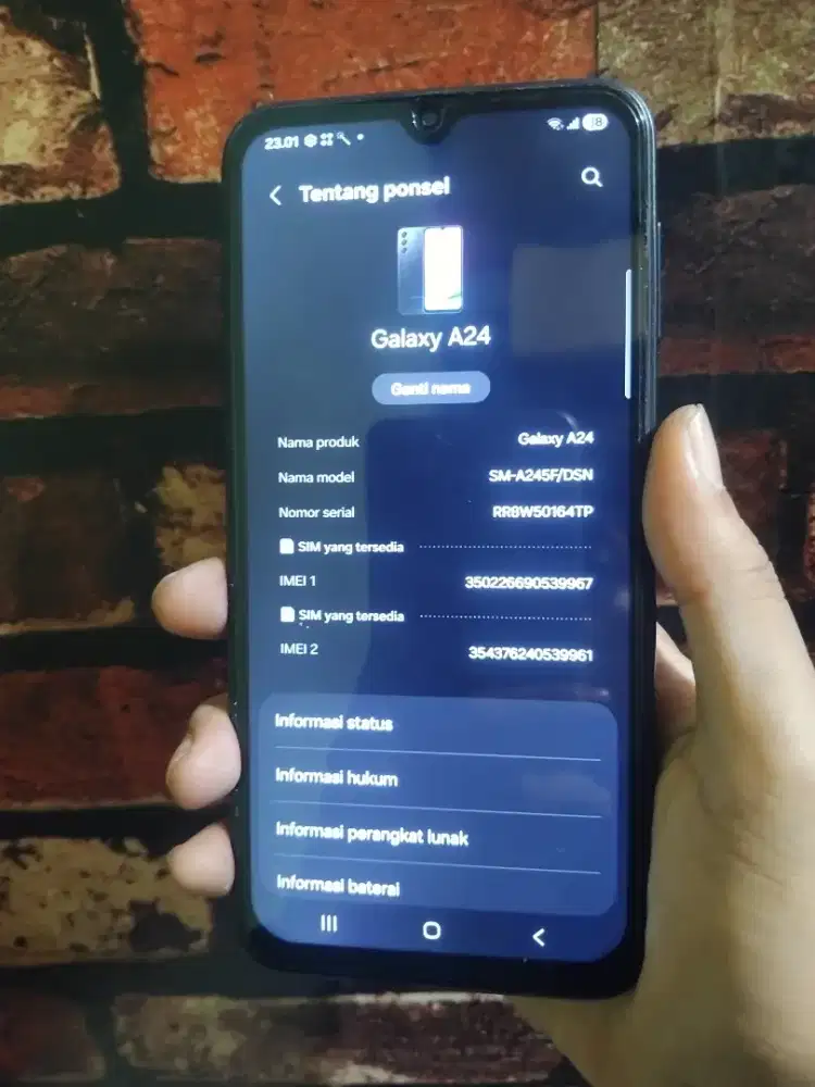 Samsung a24 ram 8/128 Resmi sein