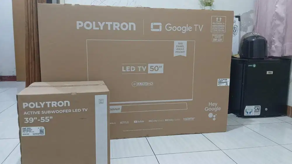 Google tv polytron 50inch ( BARU / NEW )