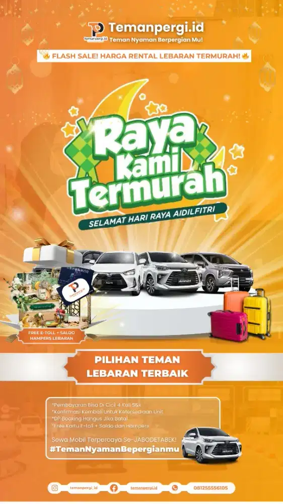 MUDIK LEBARAN TERKENDALA MOBIL OPERASIONAL? | SEWA MOBIL LEBARAN AJA!!