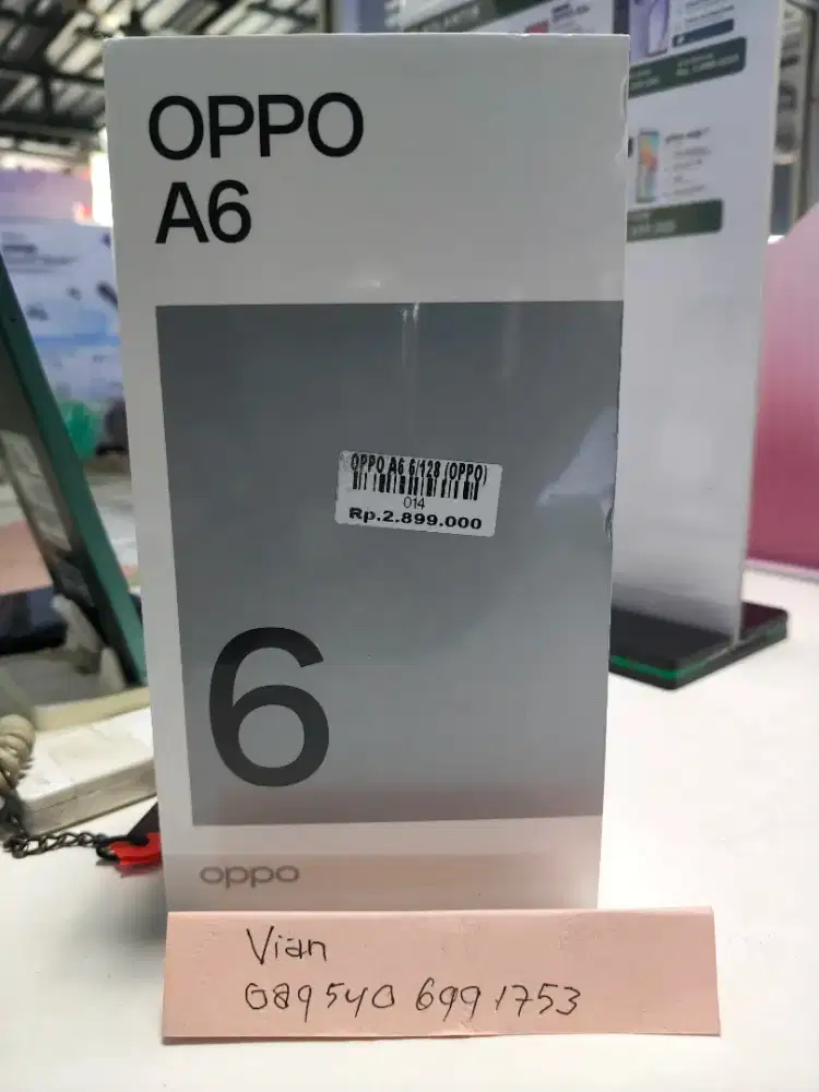 Oppo A6 ram 6+6/128 Atlantis dahsyat